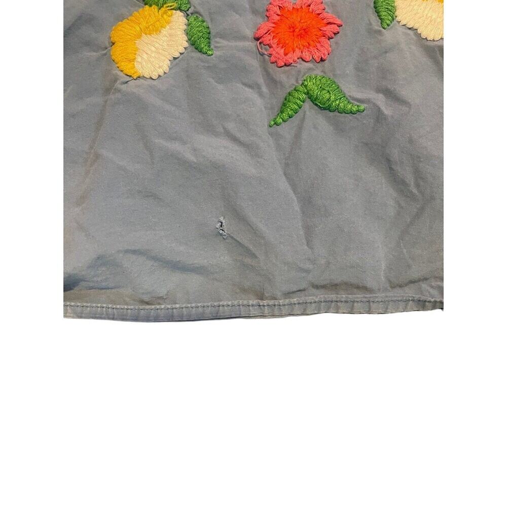 Frances Valentine Embroidered Floral Dress Size: Large - Picture 3 of 8